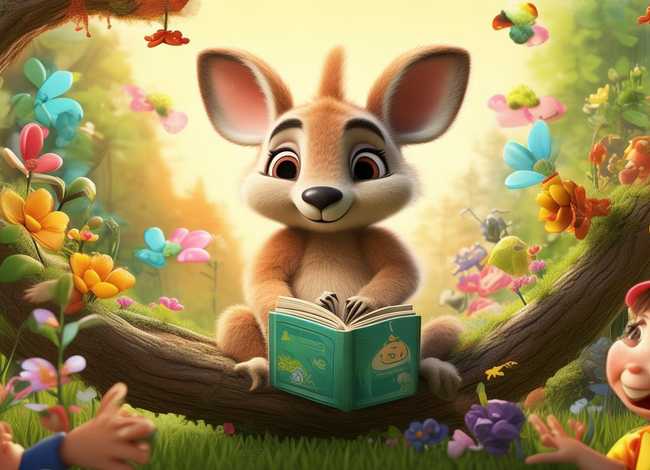 袋鼠儿童故事；袋鼠的故事幼儿故事