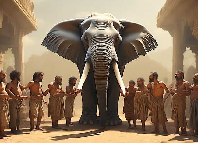 盲人摸象的故事原文文字版 - 盲人摸象的故事原文文字版在线阅读