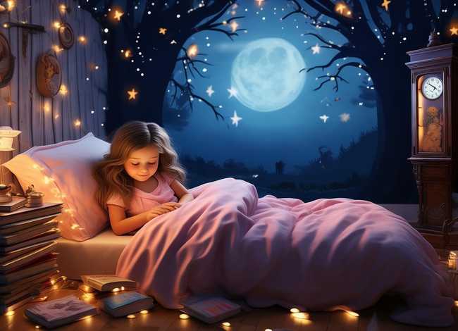 睡前故事讲给女孩子；讲给女孩子的睡前小故事