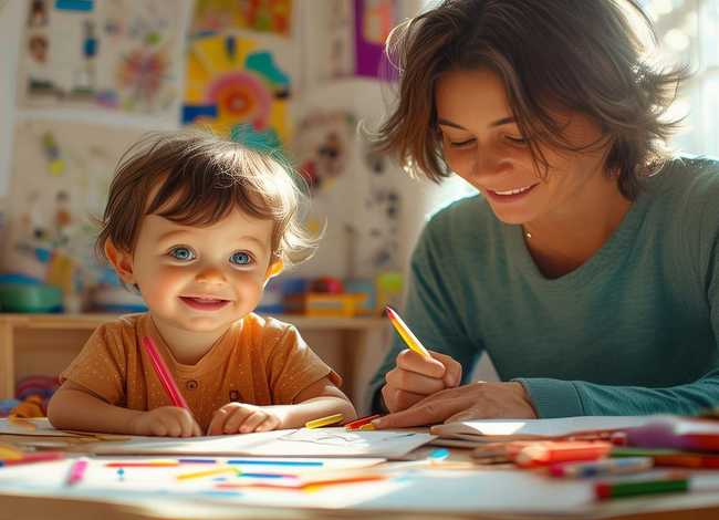 亲子绘画儿童故事（亲子绘本故事画）