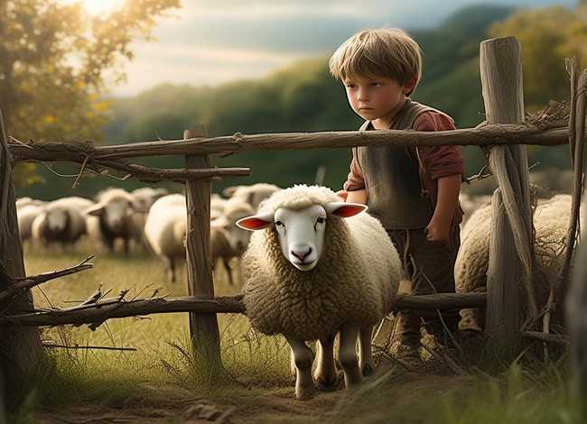 三年级寓言故事连环画亡羊补牢，三年级课外寓言故事亡羊补牢