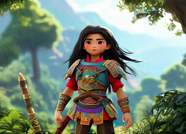 儿童故事花木兰视频 - 花木兰少儿版故事