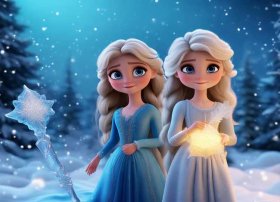 冰雪奇缘儿童故事，少儿故事冰雪奇缘