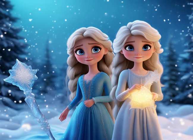 冰雪奇缘儿童故事，少儿故事冰雪奇缘