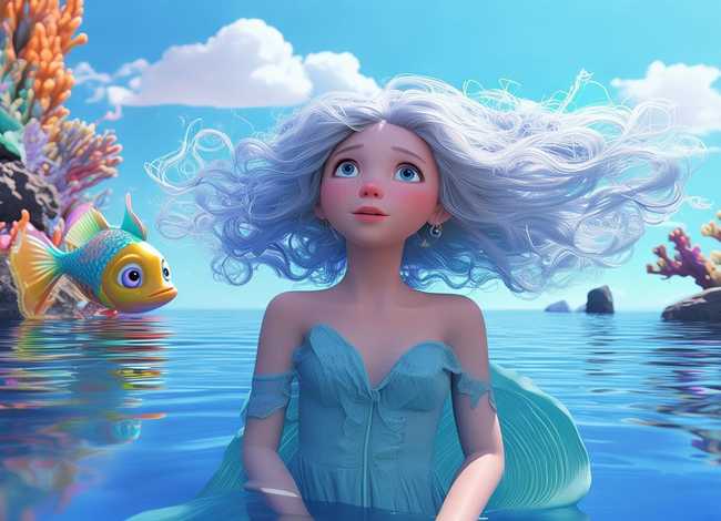 小鱼人儿童故事、小人鱼的故事视频 小鱼人儿童故事、小人鱼的故事视频