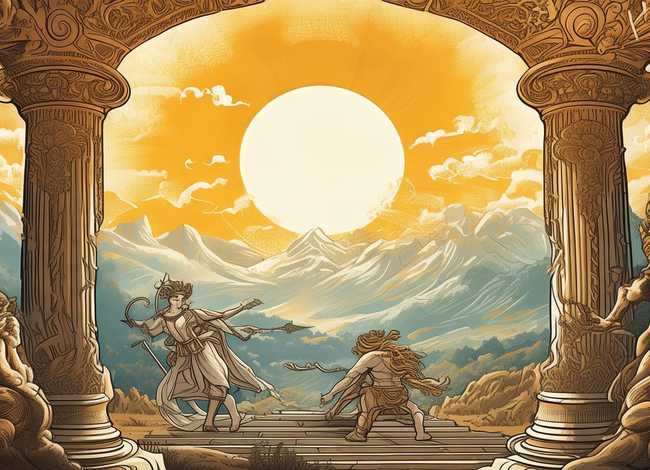 古希腊神话故事手抄报图 古希腊神话故事手抄报图片 古希腊神话故事手抄报图 古希腊神话故事手抄报图片