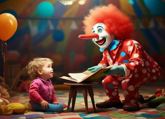 小丑的短篇故事儿童、关于小丑的故事短篇