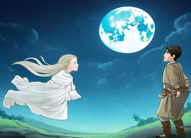 嫦娥奔月嫦娥和后羿的故事儿童画 后羿与嫦娥的故事嫦娥奔月的故事