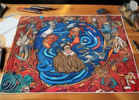 世界神话故事手抄报怎么画，世界神话故事手抄报怎么画图片