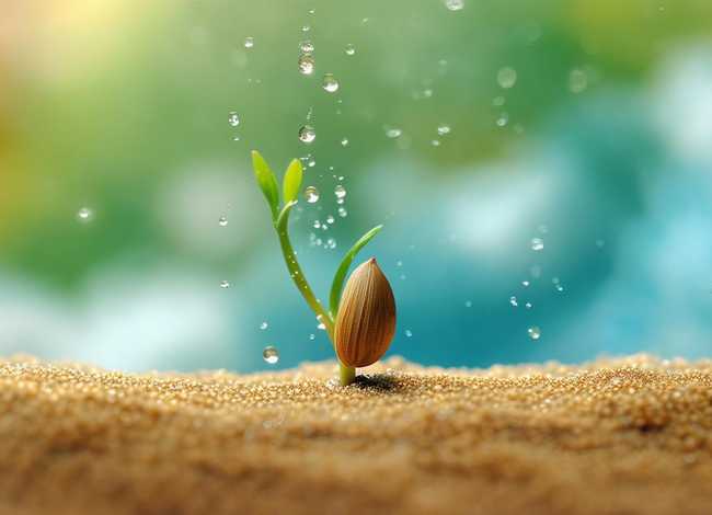 美丽故事绘本 美丽故事绘本种子沙子和小水滴