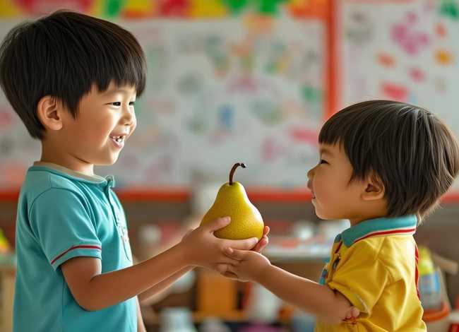 儿童故事孔融让梨故事；幼儿孔融让梨的故事视频