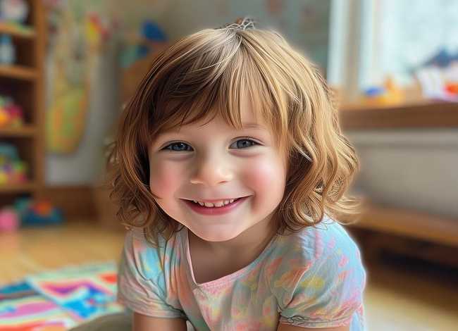 女孩儿童发型短发可爱 - 女孩儿童发型短发可爱图片