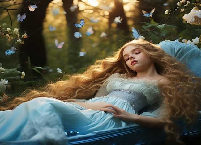 睡美人儿童故事书下载，少儿故事睡美人