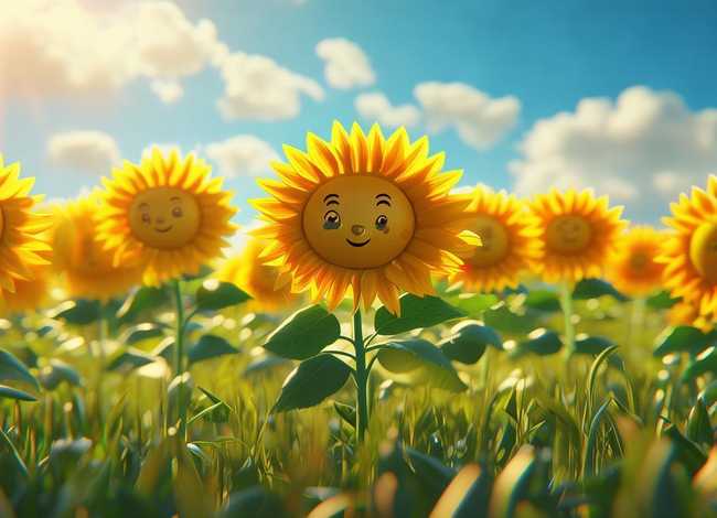 儿童催眠向日葵故事（向日葵的幼儿故事）