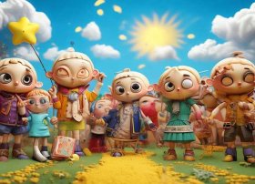 幼儿故事记录绘画 - 幼儿故事记录绘画人物