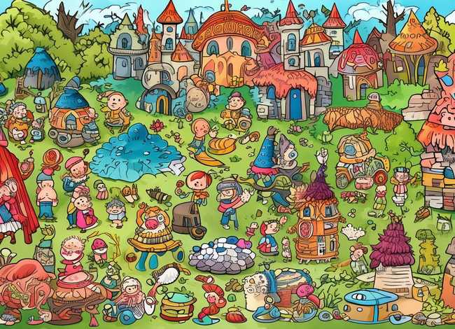 字很多的儿童故事，字比较多的故事