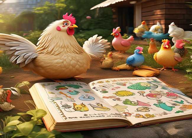 关于鸡的故事儿童读物，关于鸡的故事幼儿