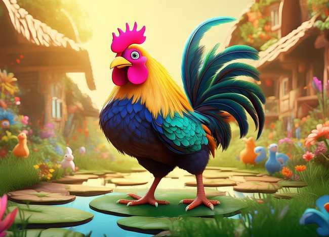 儿童故事大全骄傲的大公鸡，幼儿故事骄傲的大公鸡视频