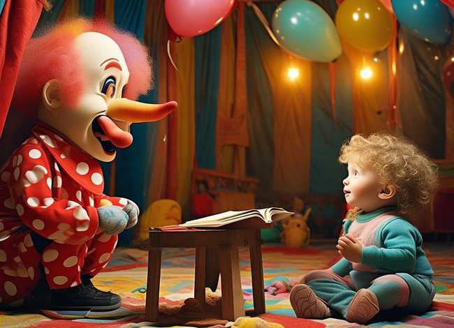 小丑的短篇故事儿童、关于小丑的故事短篇