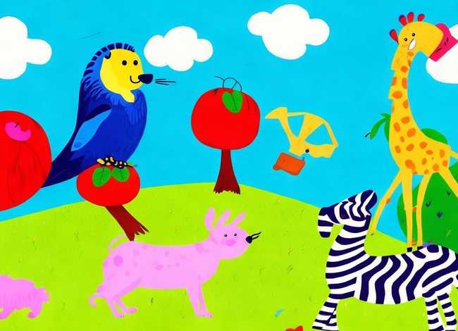 儿童画动物画大全（儿童画画大全 动物）