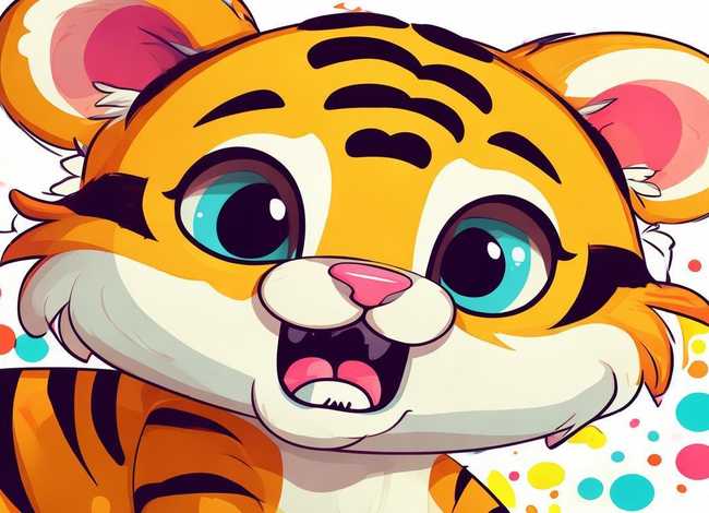 豹简笔画图片大全可爱 - 豹简笔画图片大全可爱卡通