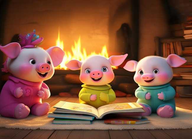 儿童故事三只小猪免费听；讲故事三只小猪在线听