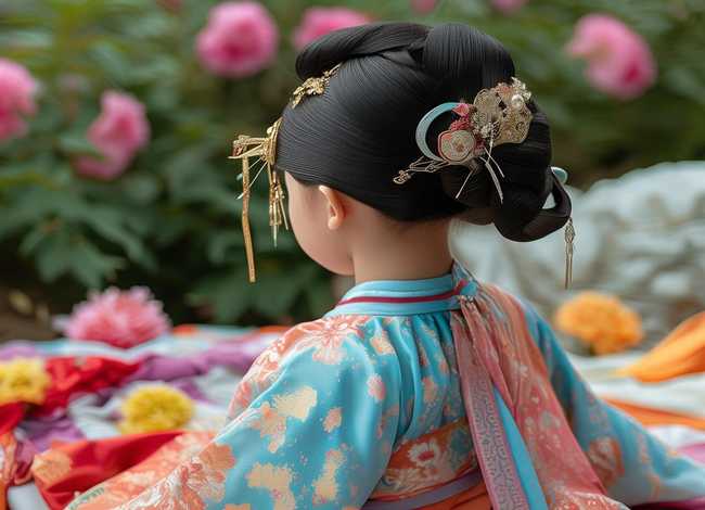 汉服儿童发型图片、汉服儿童发型图片大全 汉服儿童发型图片、汉服儿童发型图片大全