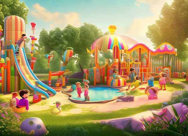 游乐园故事幼儿园；游乐场故事幼儿园