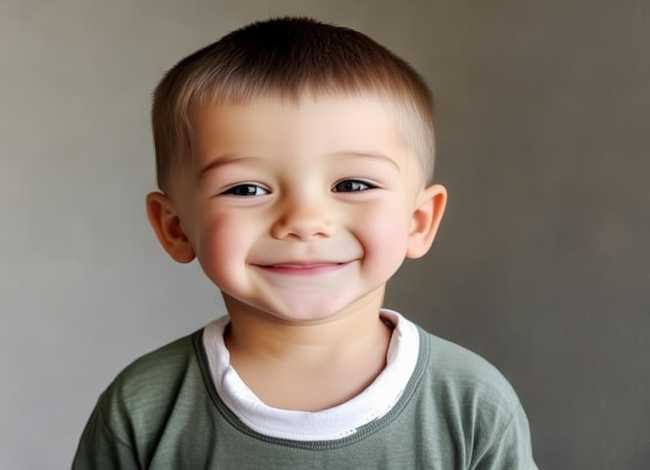 男孩子发型儿童短发（男孩短发发型图片大全儿童 寸头）