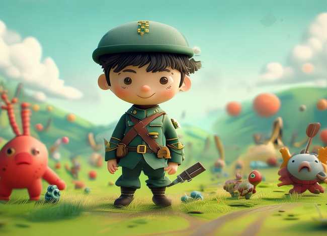 小兵的故事儿童诗、小兵的故事组诗