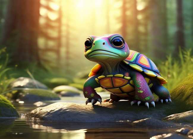 小故事勇敢；小故事勇敢的小乌龟