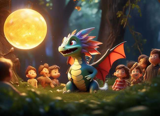 关于龙的儿童故事视频大全；关于龙的幼儿故事