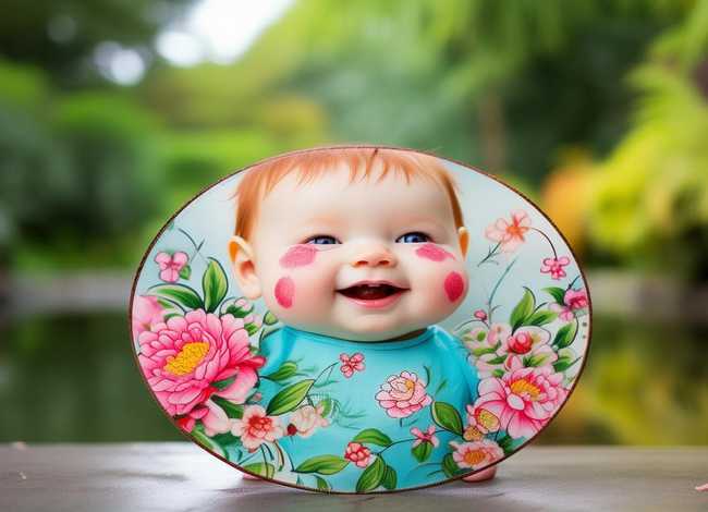 团扇绘画图案儿童 - 团扇绘画图案儿童图片