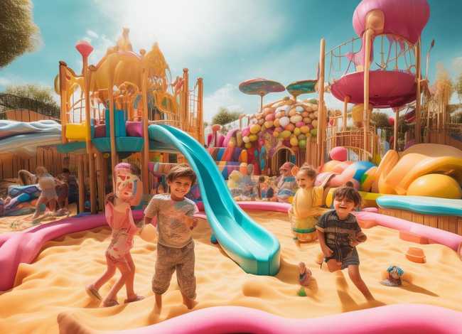 儿童故事游乐园 幼儿园游乐场的故事