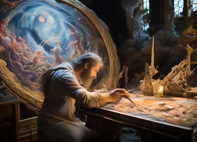 神话故事 画画（神话故事 画画好的人）