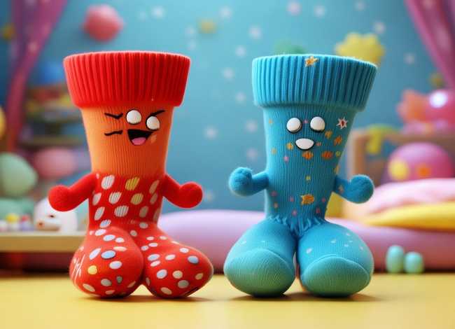 关于袜子的儿童故事；关于袜子的幼儿故事