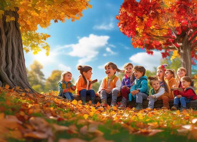 秋天的故事儿童故事 - 秋天的故事 幼儿