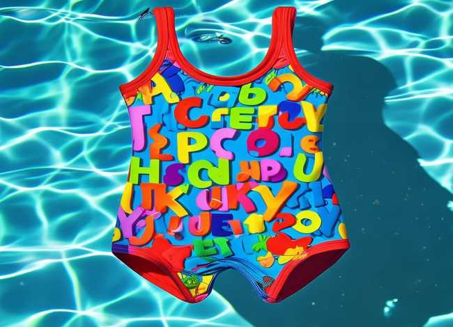 儿童泳衣字母说明（儿童泳衣字母说明图片）