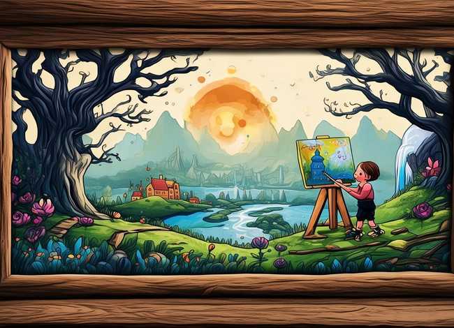 讲故事的画怎么画 讲故事的画怎么画图片