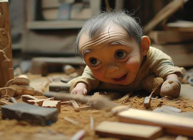 聪明的鲁班故事儿童故事 - 鲁班的故事幼儿