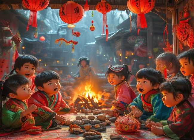 关于新年春节的儿童故事（关于春节的幼儿故事）