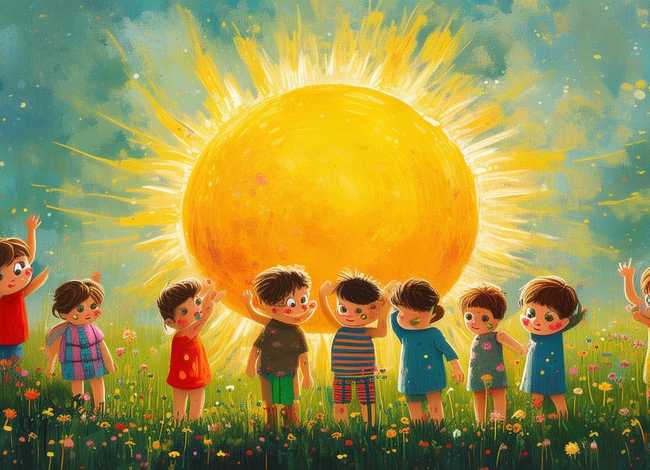 儿童关于太阳的故事大全，关于太阳的幼儿故事