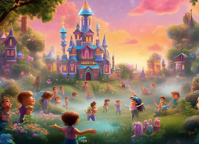 美丽的儿童故事完整版 - 美丽的儿童画作品