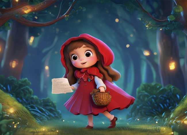 儿童绘本故事图片小红帽，绘本故事大全带图片小红帽