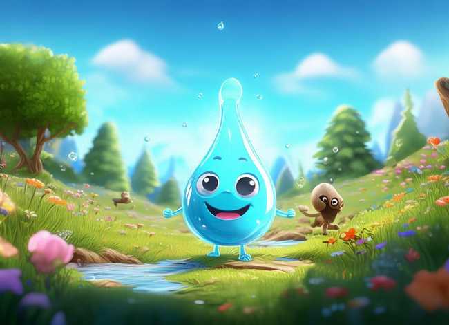 小水滴的梦想幼儿故事，幼儿语言故事《小水滴的旅行》