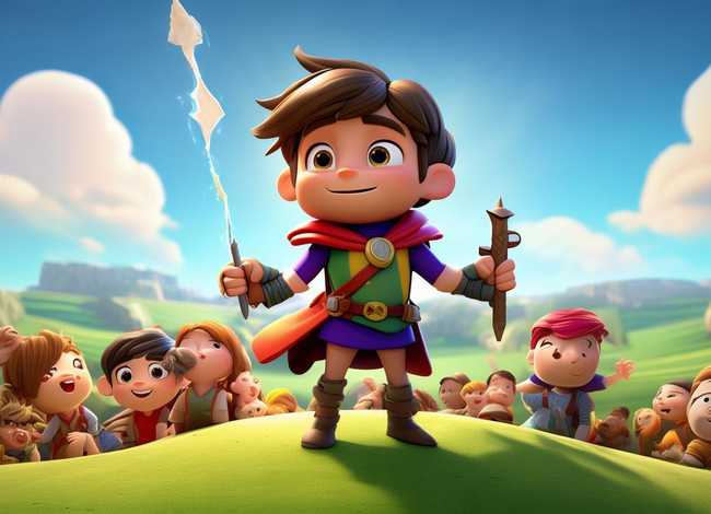 英雄儿童故事短篇 英雄故事少儿