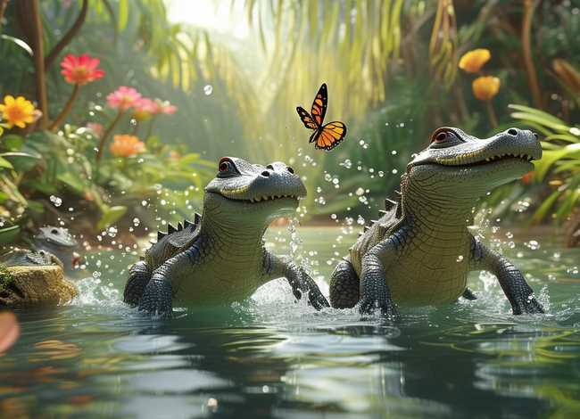 鳄鱼的儿童故事 鳄鱼的幼儿故事