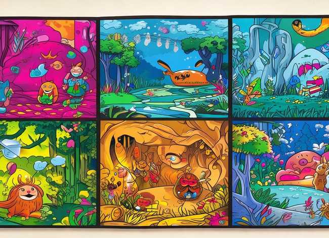 绘本故事画6幅图（绘本故事画6幅图手抄报）