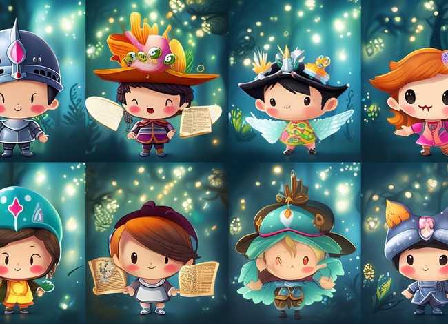 幼儿故事角色、幼儿故事角色7人