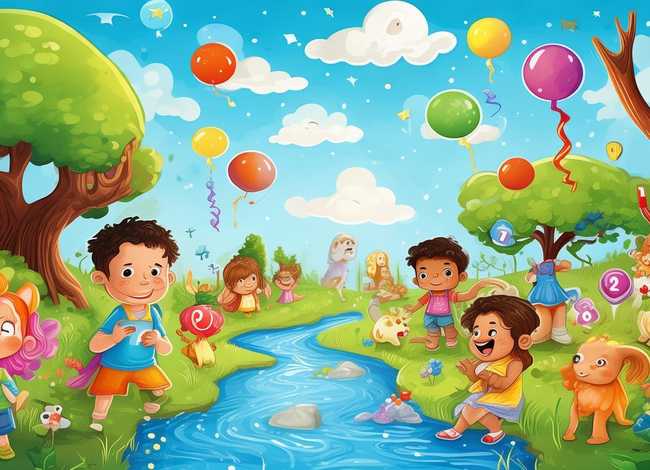 儿童数字故事3-6岁、数字故事1-10